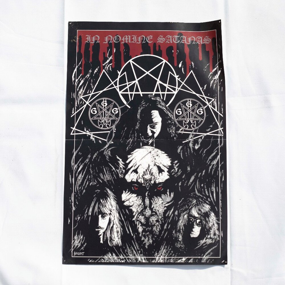 VENOM Band Poster | In Nomine Satanas | Metalhead Box Heavy Metal Merchandise